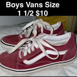Boys Vans